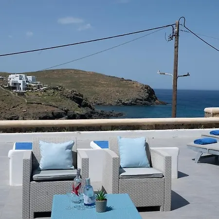 Ultramare Mykonos Beachfront House With 2 Outdoor Tubs * Panormos (Mykonos)