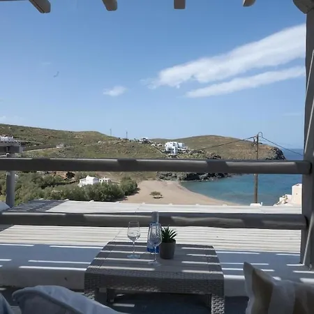 Ultramare Mykonos Beachfront House With 2 Outdoor Tubs بانورموس ميكونو