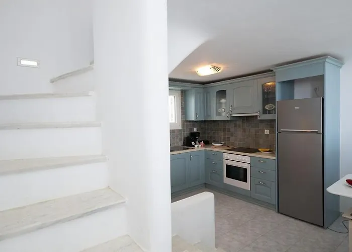 Ultramare Mykonos Beachfront House With 2 Outdoor Tubs Semesterbostad *