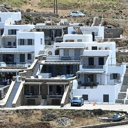 Ultramare Mykonos Beachfront House With 2 Outdoor Tubs * Panormos (Mykonos)